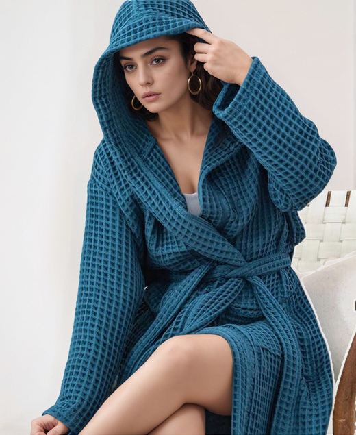 Waffle Bathrobe 