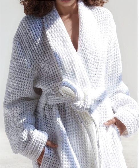 Waffle Bathrobe 